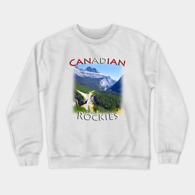 Canadian Rockies - Icefields Parkway Crewneck Sweatshirt by TouristMerch